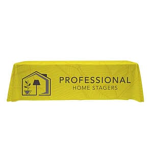 8' Lightweight 3-Sided Throw Full-Color Full-Bleed