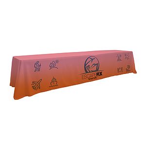 12' Standard Table Throw (Full-Color Full Bleed)