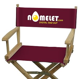 Director's Chair Replacement Canvas (Full-Color Imprint)