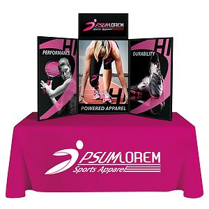 6' Fast Trak Display Kit (Full Graphic Panels)