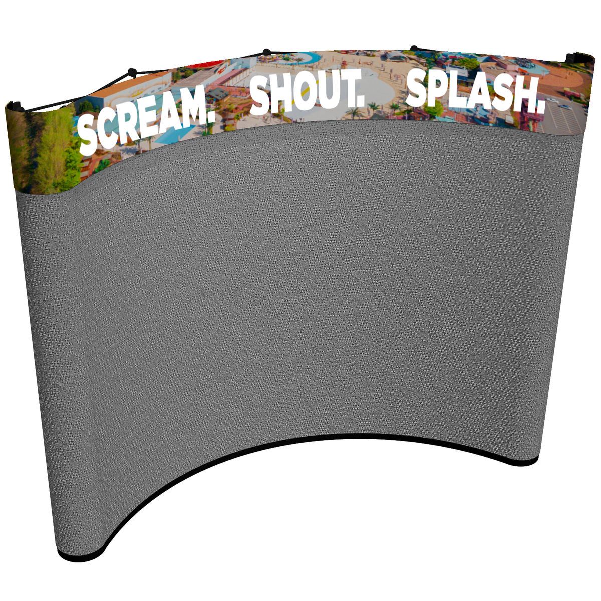 8' Curved Show 'N Rise Header Panel