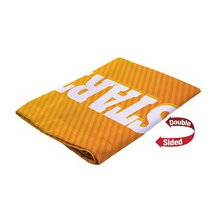 9' Premium Razor Sail Sign Replacement Flag (Double-Sided)