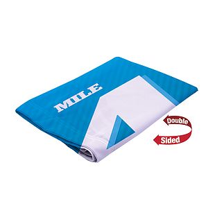 13' Premium Razor Sail Sign Replacement Flag (Double-Sided)