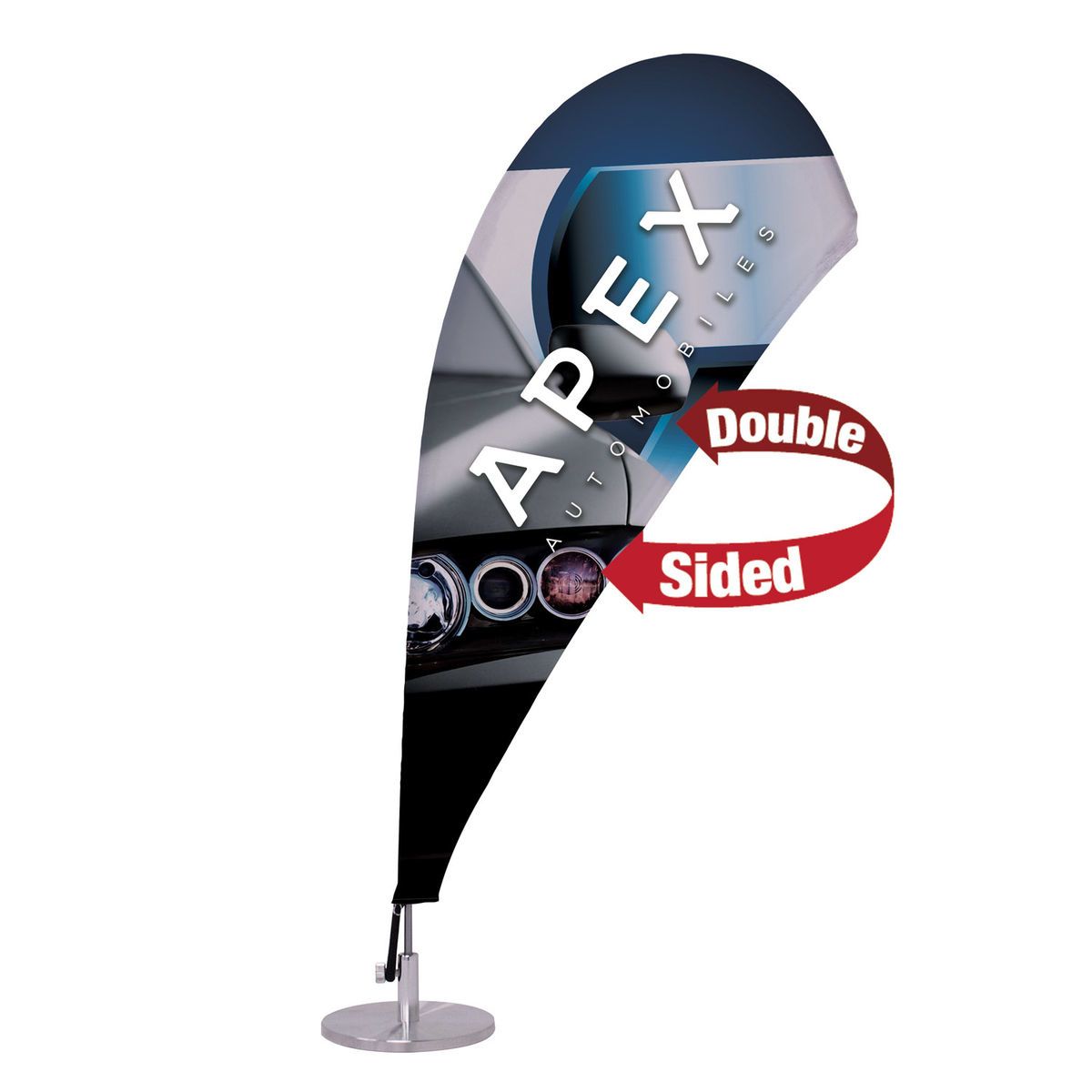 Micro Teardrop Sail Sign Kit (Double-Sided)