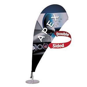 Micro Teardrop Sail Sign Kit (Double-Sided)