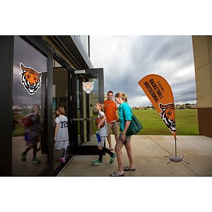 9.5' Value Teardrop Sail Sign Kit (Double-Sided with Cross Base)