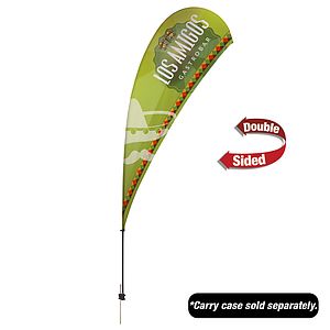 13' Value Teardrop Sail Sign Kit (Double-Sided with Value Spike)
