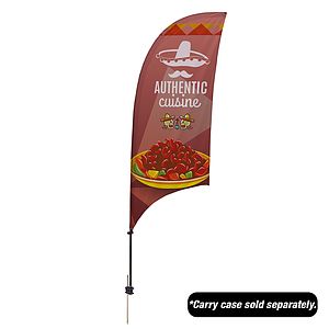7.5' Value Razor Sail Sign Kit (Single-Sided with Value Spike)