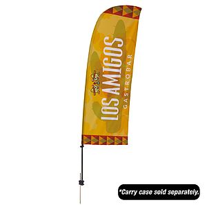 7.5' Value Blade Sail Sign Kit (Single-Sided with Spike Base)