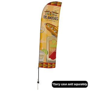 15' Value Blade Sail Sign Kit (Single-Sided with Spike Base)