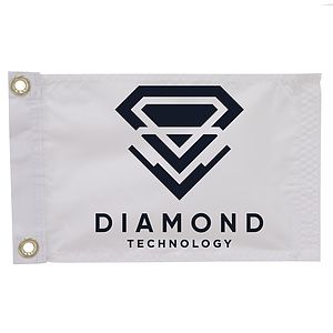8" x 12" Polyester Flag Single-Sided