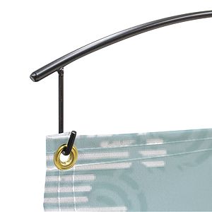 Curved Cantilever Banner Display Hardware