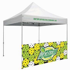 10' Tent Half Wall (Dye Sublimated, Single-Sided)