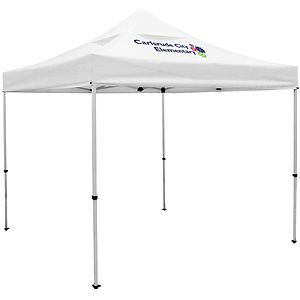 10' Deluxe Tent Kit with Vented Canopy (Imprinted, 1 Location)