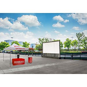 10' Deluxe Tent Kit with Vented Canopy (Imprinted, 2 Locations)