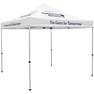 10' Deluxe Tent Kit with Vented Canopy (Imprinted, 4 Locations)
