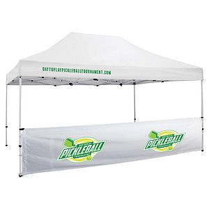 15' Premium Tent Half Wall Kit (Full-Color Imprint)