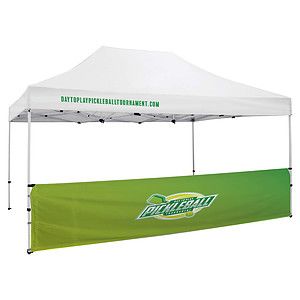 15' Premium Tent Half Wall Kit (Dye Sublimated, Single-Sided)