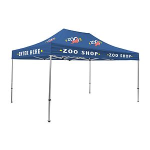 15' Premium Tent Kit (Imprinted, 10 Locations)