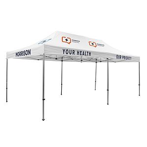20' Premium Tent Kit (Imprinted, 9 Locations)