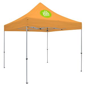 10' Deluxe Tent Kit (Full-Color Imprint, 1 Location)