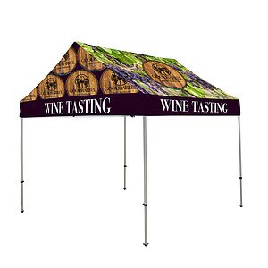10' Premium Gable Tent Kit (Dye Sub Full-Bleed)