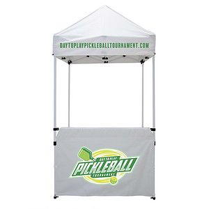 5' Economy Tent Half Wall Kit (Full-Color Imprint)