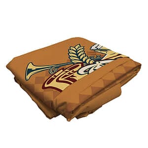 38.5"H x 77.5"W Pop-Up Table  Fitted Dye Sub Throw