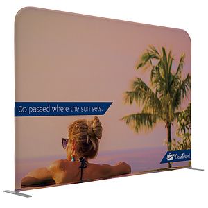 6' EuroFit Tabletop Straight Wall Wall Kit
