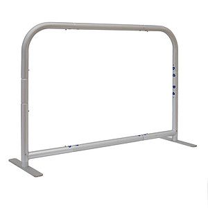 3'W x 2'H  EuroFit™ Tabletop Straight Wall Hardware