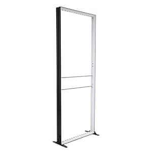 3'W x 6.5'H & 8'H Astra Wall Hardware