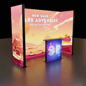 6.5'H Astra Modular Plus Display Kit 1
