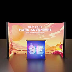 6.5'H Astra Modular Plus Display Kit 1