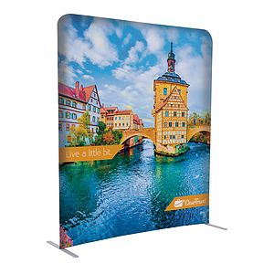 5'W x 72"H EuroFit Straight Wall Kit