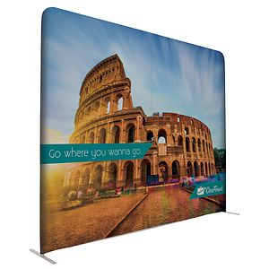 10'W x 90"H EuroFit Straight Wall Kit