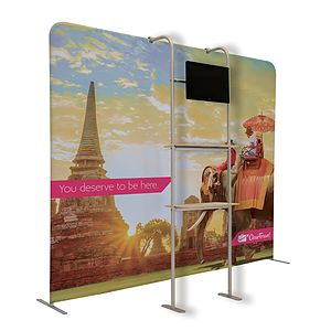 EuroFit Cascade Two-Shelf Merchandiser