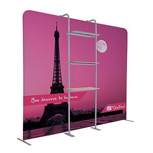 EuroFit Cascade Three-Shelf Merchandiser
