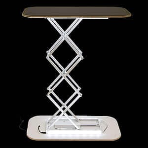 Collapsible Lit Counter Hardware