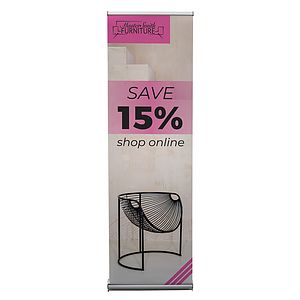 24" Stratus Retractor Kit (No-Curl Opaque Fabric)