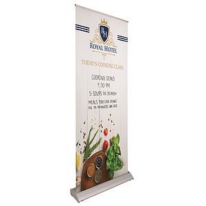 46.5" Deluxe Pro Retractor Single-Banner Kit (Dry-Erase Media)