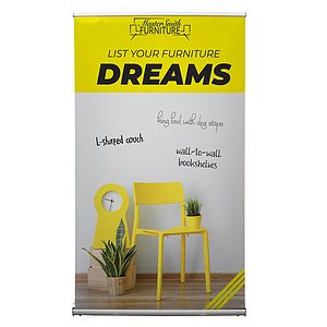 48" Stratus Retractor Kit (Dry-Erase Media)