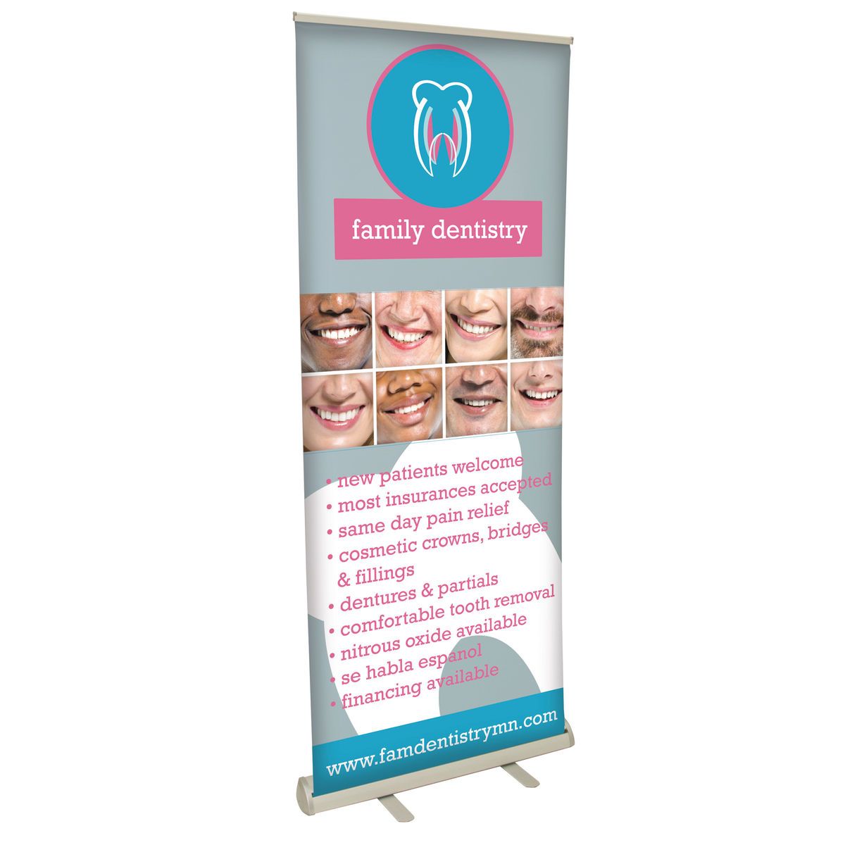 31.5" Value Retractor Kit (No-Curl Hybrid Media)