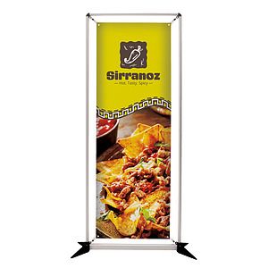 3' FrameWorx Banner Display Kit (Single-Sided, 13 oz. Smooth Vinyl)