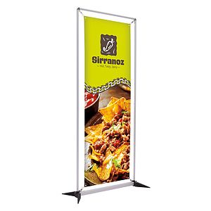 3' FrameWorx Banner Display Kit (Single-Sided, 13 oz. Smooth Vinyl)