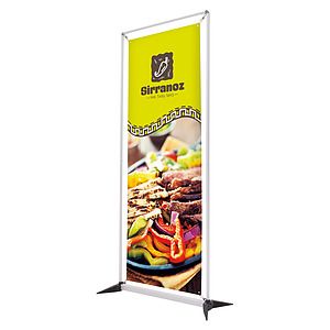 3.5' FrameWorx Banner Display Kit (Single-Sided, 13 oz. Smooth Scrim Vinyl)
