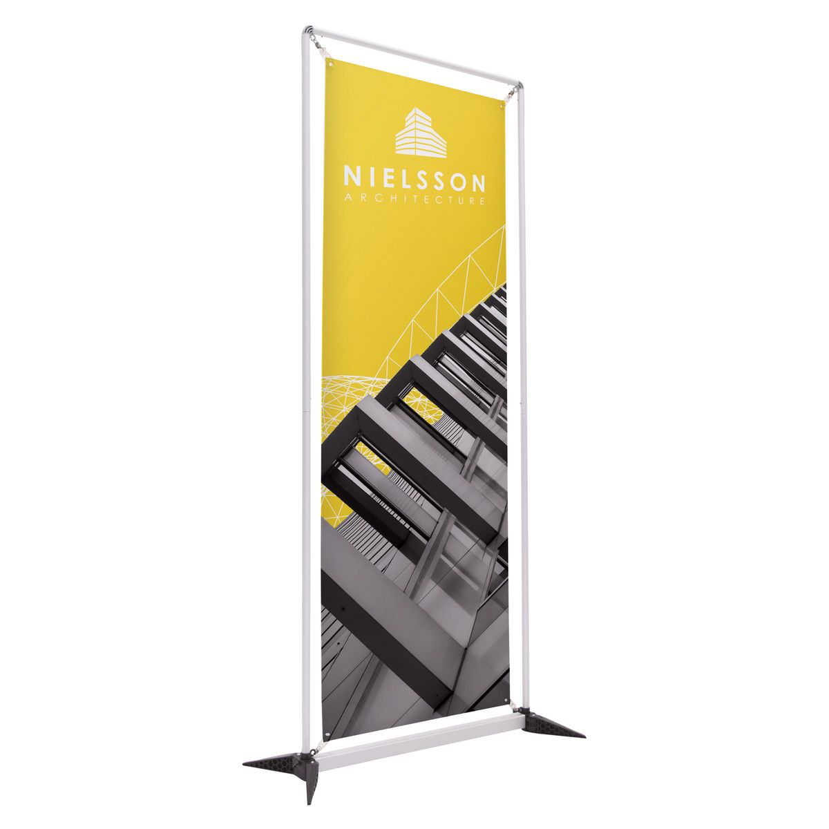 3.5' FrameWorx Banner Display Kit (Single-Sided, No-Curl Opaque Fabric)