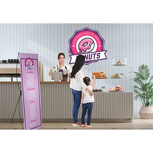 23.5" x 70" Tri-X Display Kit
