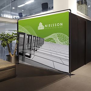 10.5' FrameWorx Banner Display Kit (400 Denier Polyester)