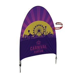 5' W X 4'H Sunrise Lawn Double-Sided Kit