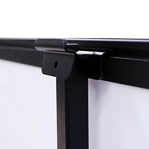 30" Everyday Snap Rail Banner Display Hardware